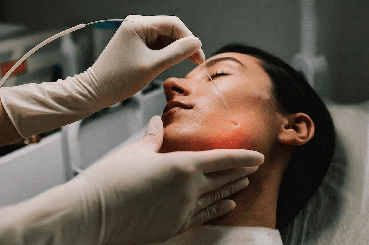 Endolift Endolaser Laserlift Endolipolyse Laserlipolyse Laserfaser Minimalinvasiv