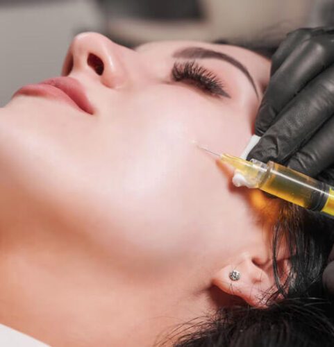 Bio-Stimulation für Straffung und Lifting / Verjüngung